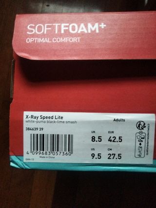 Zapatillas Puma X-Ray Speed Lite T. 42.5 ( uk 8.5)