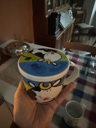 Set 3 Tazze Ceramica