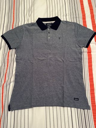 Polo Solera Azul Marino y Gris