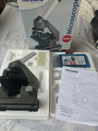 Microscopio Miniland 640x - En caja original 