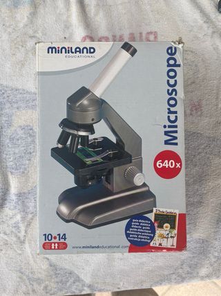Microscopio Miniland 640x - En caja original 