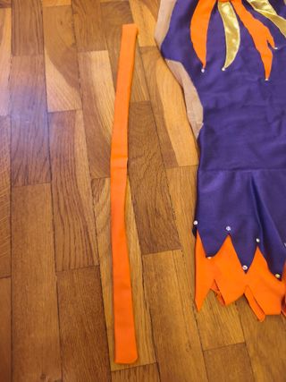 Maillot patinaje + fundas + coletero Talla 6 años