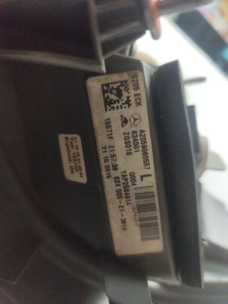 Piloto trasero izquierdo Mercedes W205