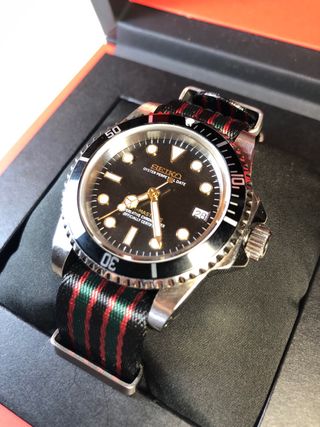 Seiko Mod - GMT/Submariner Vintage NATO