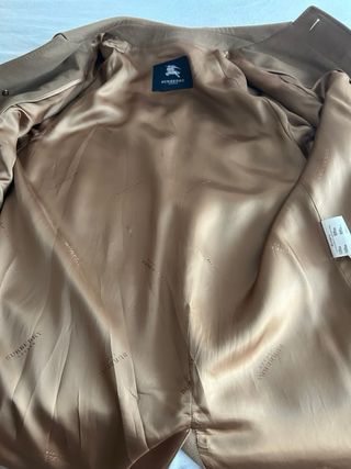 Abrigo hombre Burberry Beige