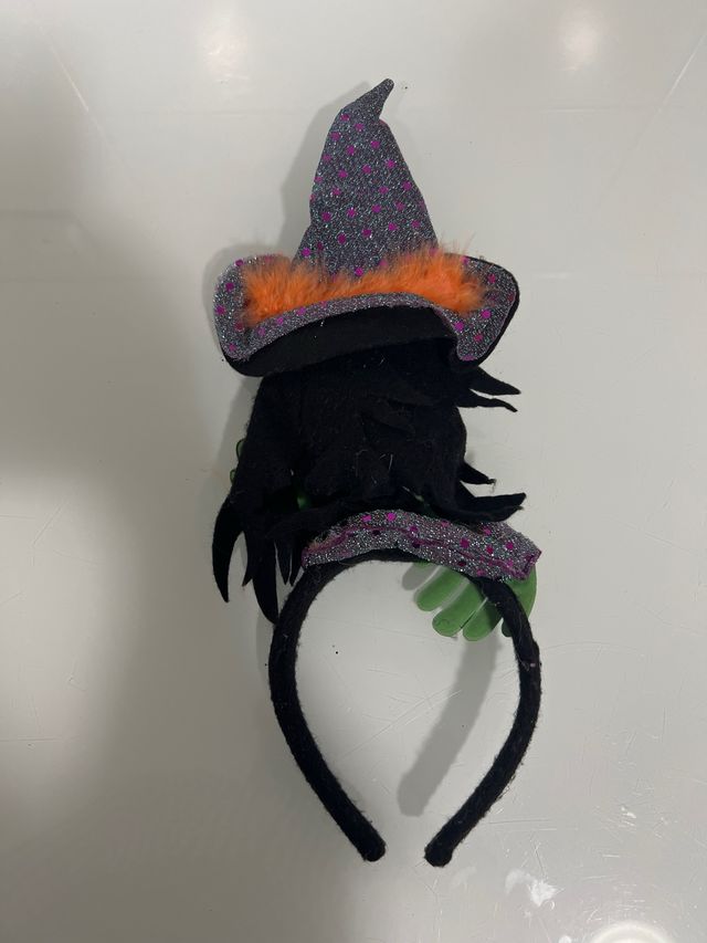 Diadema Bruja Halloween