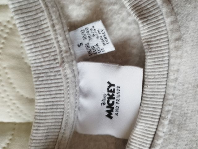 Sudadera Vintage Disney Donald Oversize Gris