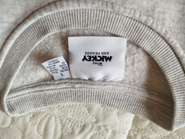 Sudadera Vintage Disney Donald Oversize Gris