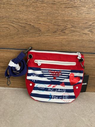 Bolso Desigual marinero con lentejuelas