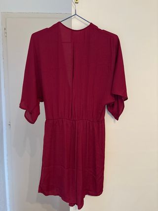 Kimono color vino corto
