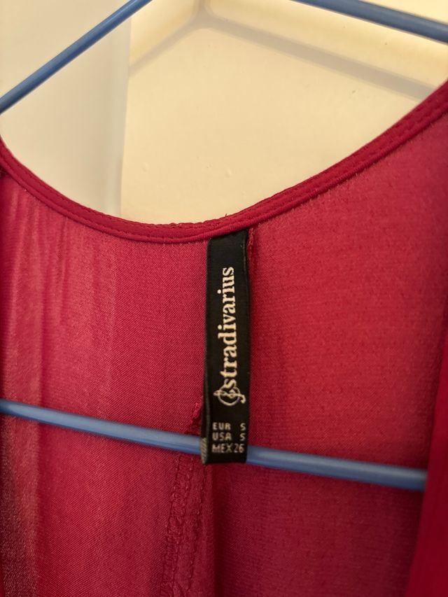 Kimono color vino corto