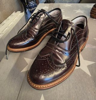 Zapatos de vestir burdeos