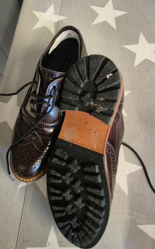 Zapatos de vestir burdeos