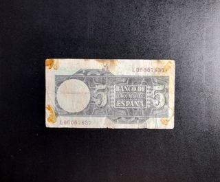 🇪🇸 Billete 5 Pesetas 1948