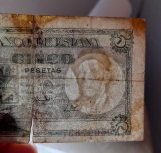 🇪🇸 Billete 5 Pesetas 1948
