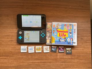 IMPOLUTA New Nintendo 2ds XL + 9 Juegos