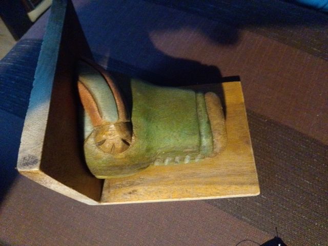 Sujetalibros infantil madera