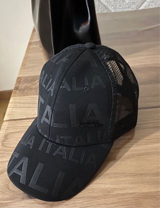  Italia Gorra Negra Sport