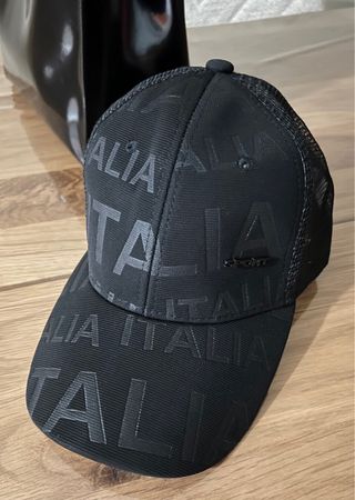  Italia Gorra Negra Sport