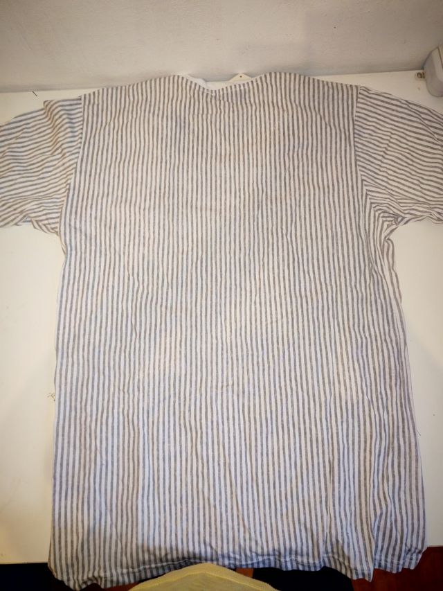 Maglia a righe grigie e bianche Bless XXL