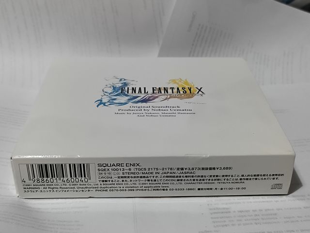 Final Fantasy X - Banda Sonora 100% original