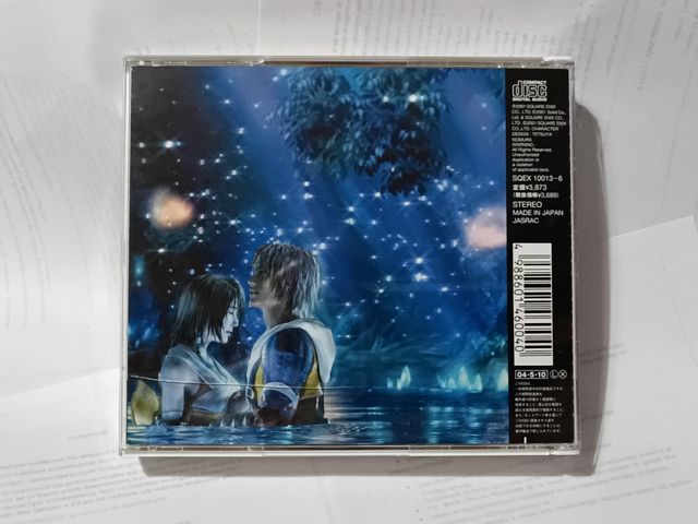 Final Fantasy X - Banda Sonora 100% original