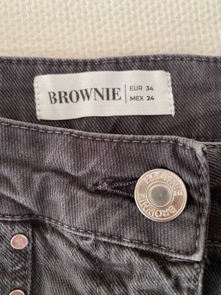 Minifalda Negra Brownie T.34