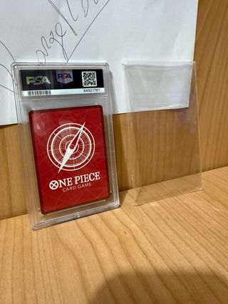 One Piece Card Game Crocodile OP04 PSA Leader Eng