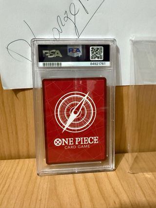 One Piece Card Game Crocodile OP04 PSA Leader Eng