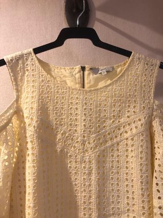 Blusa calada Next amarilla verano