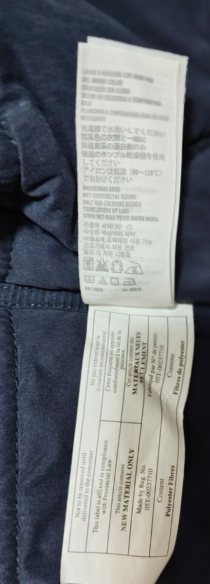 Chaleco acolchado Abercrombie & Fitch azul