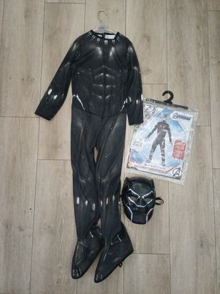 Disfraz Black Panther Talla 8-11 años
Con embalaje
