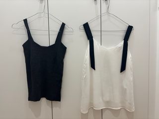 Lote 2 tops tirantes Massimo Dutti Talla XS
