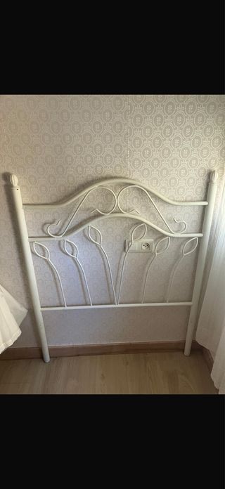Pareja cabeceros forja 90cm