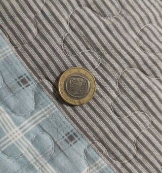 Moneda 1 Euro Grecia Búho 2010 Error