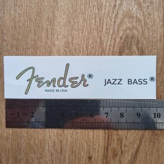 Decal Fender Jazz Bass made in  USA