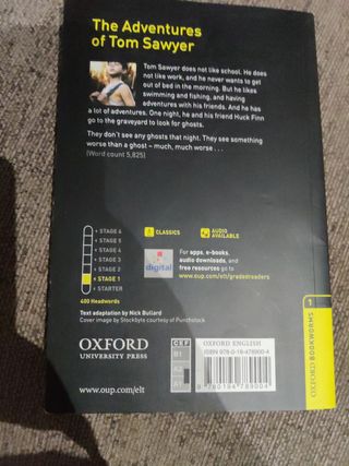 Oxford Book Wormsrary 1: Adventure Of Tom Sawye...