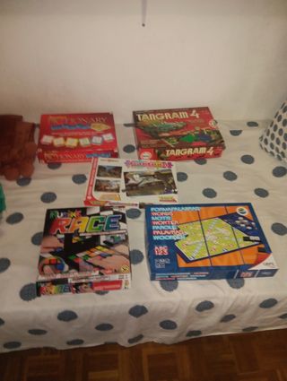 Lote 5 juegos de mesa