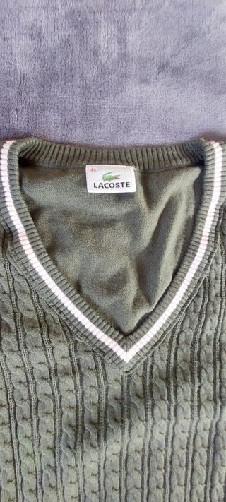 Chaleco Lacoste Mujer Verde