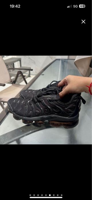 Nike Air VaporMax Plus Negras Talla 42