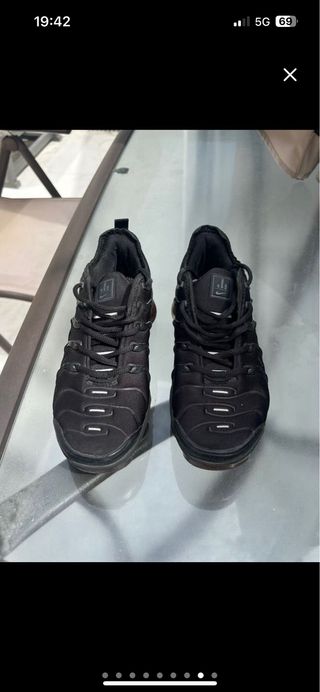 Nike Air VaporMax Plus Negras Talla 42