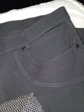 Lote 3 Pantalones Mujer Talla 50 Negro, gris 