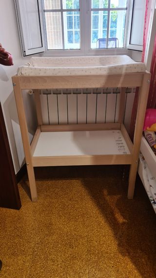 Cambiador SNIGLAR Ikea Madera