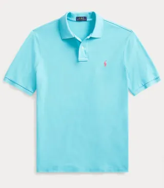 Polo azul Ralph Lauren.