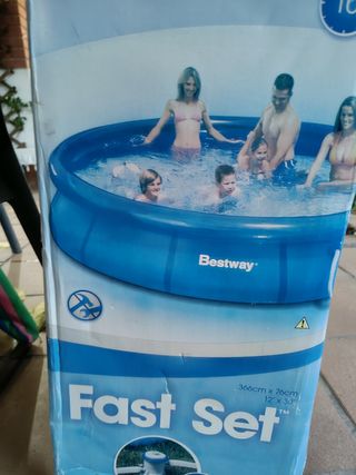 Piscina Bestway Fast Set 366cm