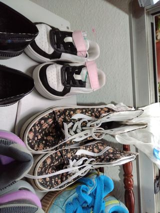 Lote Zapatos Niña Nike Puma