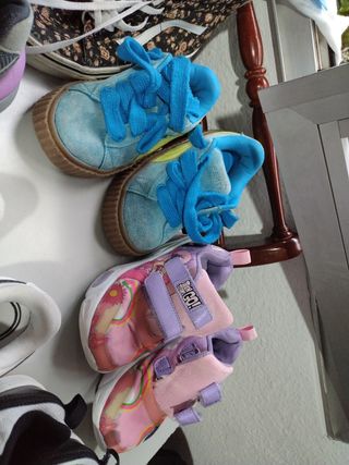 Lote Zapatos Niña Nike Puma
