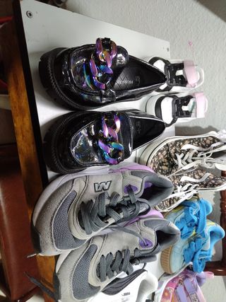 Lote Zapatos Niña Nike Puma