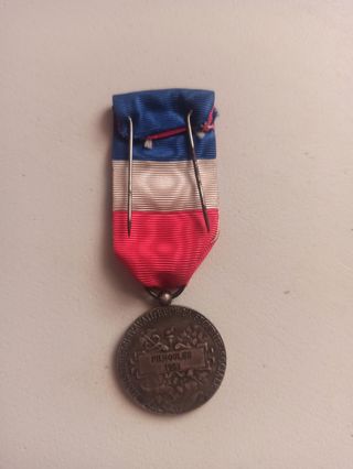 Medalla de plata al trabajo en Francia