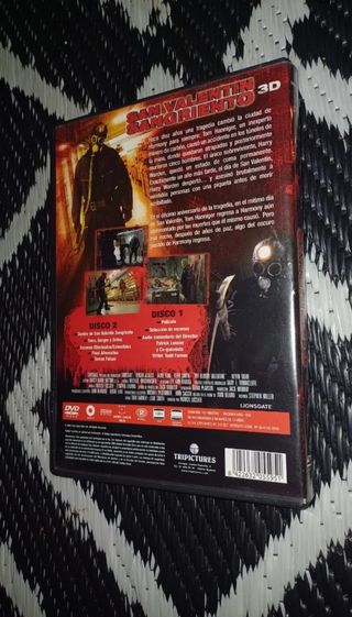 SAN VALENTÍN SANGRIENTO 3D DVD SUPER DESCATALOGADA
